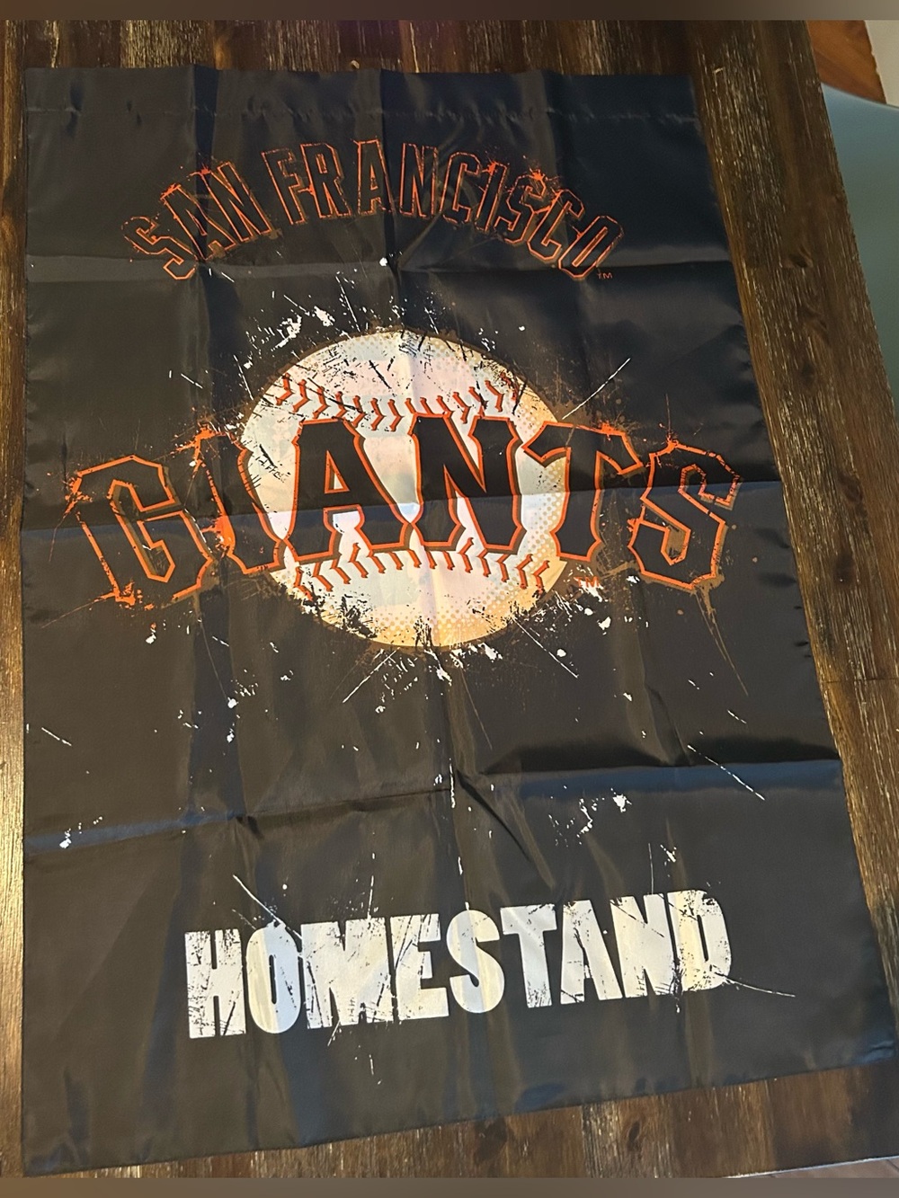 NEW SF Giants Doublesided flag banner, limited edition item from a Sports Crate